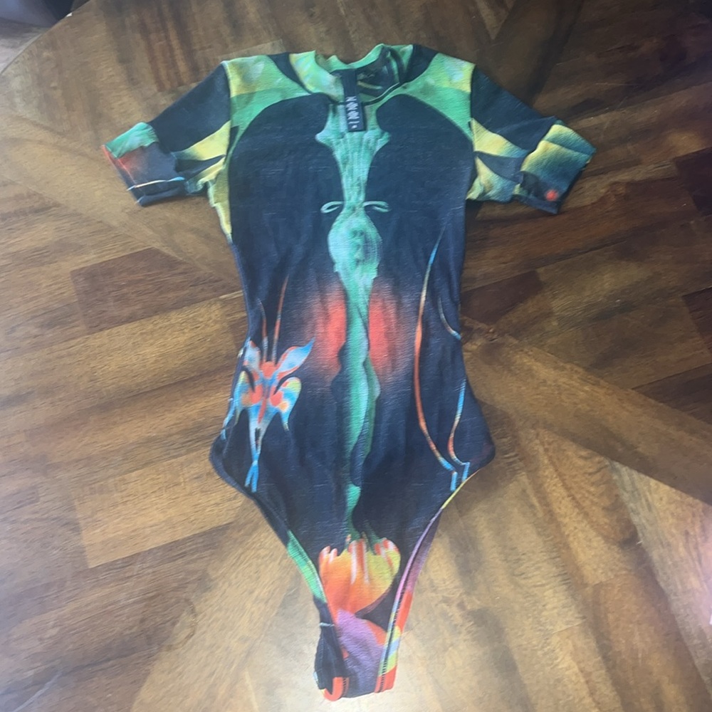 🖤RARE🩷OBSIDIAN SKIMS SUMMER MESH BOXYSUIT. 🖤🧡💙💚💜💛